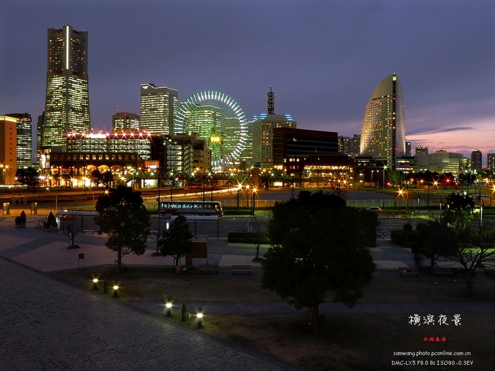 【横滨夜景摄影图片】横滨风光旅游摄影_用眼