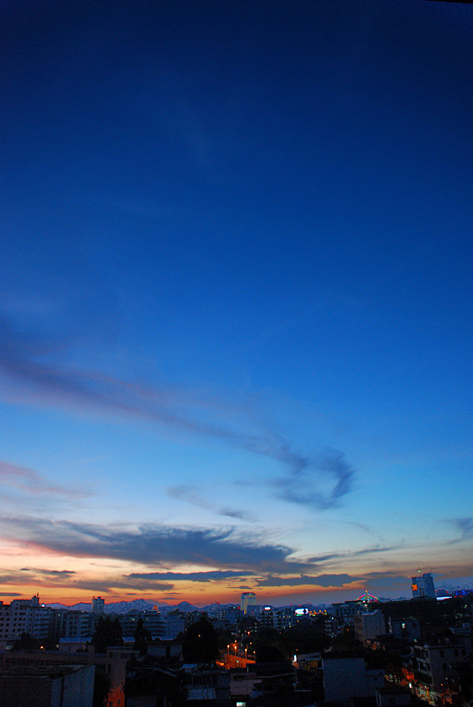 七彩天空