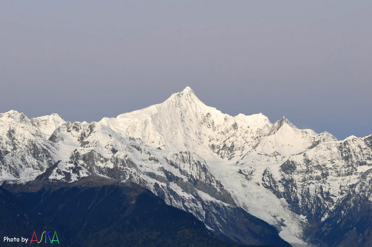 【戎赞卡瓦格博摄影图片】梅里雪山风光摄影_陆行鸟单眼看世界_太平洋