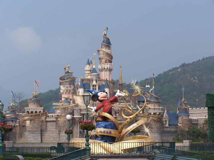 【香港迪斯尼公园摄影图片】香港迪士尼风光旅