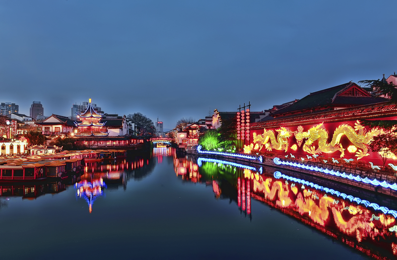 南京夫子庙夜景