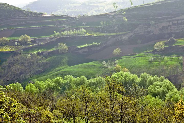 淳化仲山风光