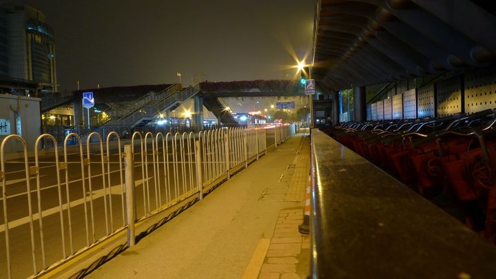 【广州BRT夜景摄影图片】广州天河区珠村纪实
