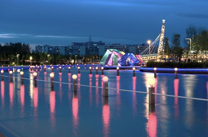 克拉玛依夜景--1