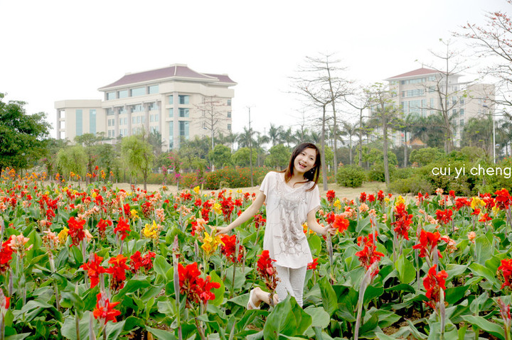 【花中美女摄影图片】江门人像摄影_人生百国_太平洋