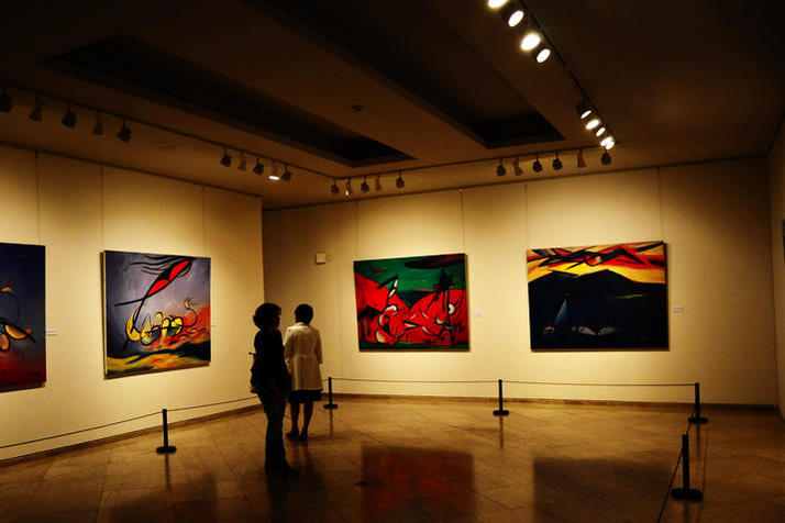 上海美术馆——宏鸣画展