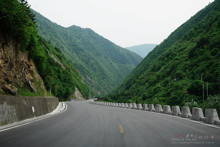 翻越秦岭,一路盲拍