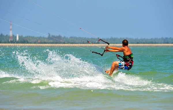 【《风筝冲浪》摄影图片】海南文昌其他摄影_