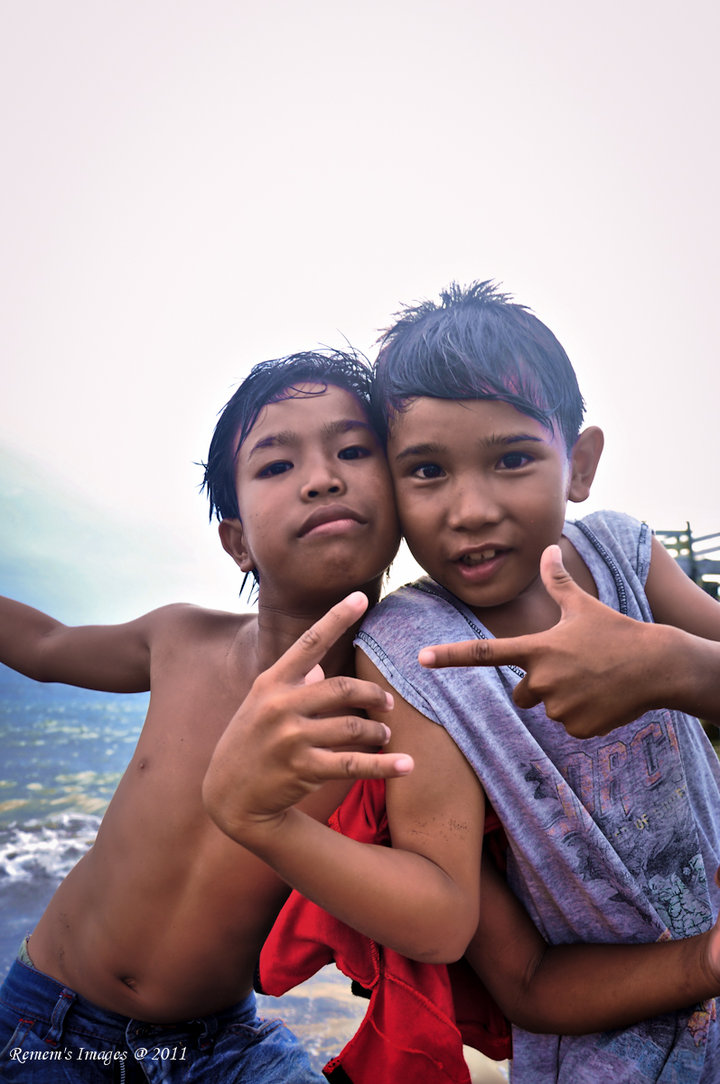 【海边菲国儿童摄影图片】Cagyan人像摄影_谷