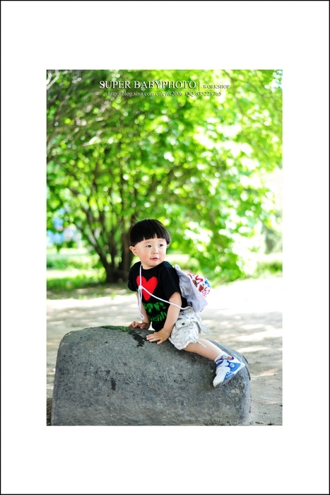 【沈阳超级童星儿童摄影--2岁男孩外景摄影图