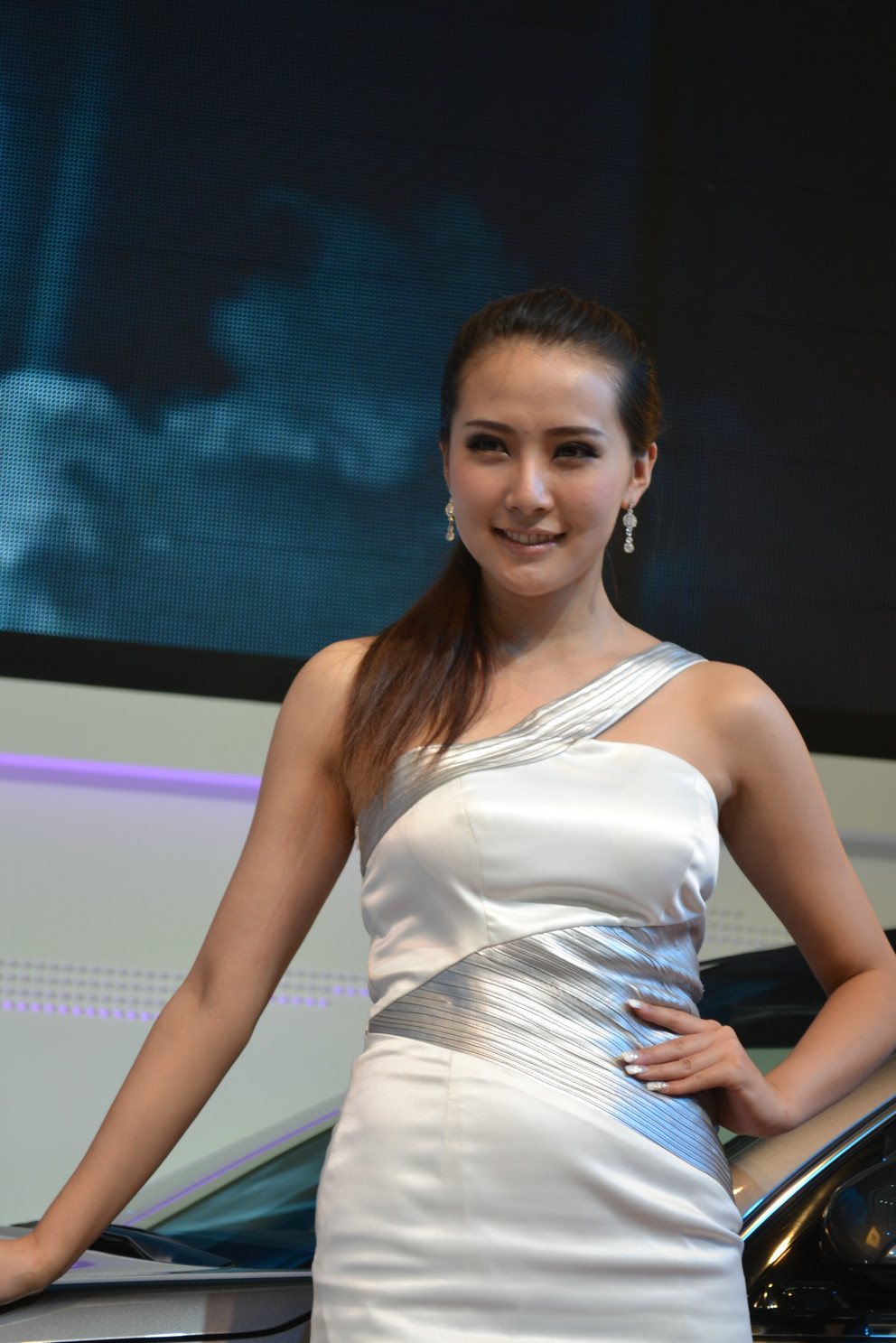 深圳车展的女人们