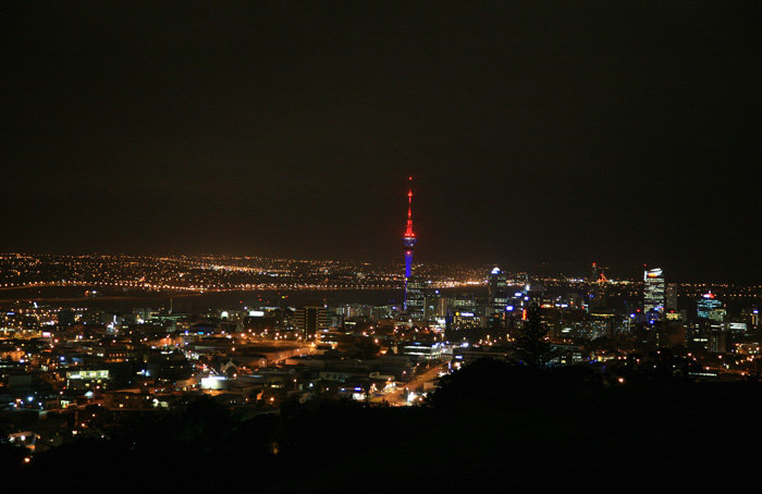 【新西兰奥克兰夜景摄影图片】奥克兰风光摄影