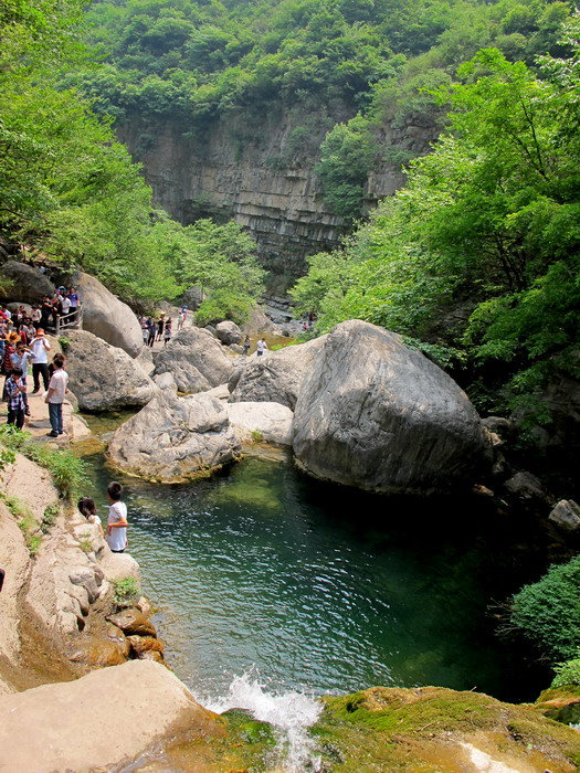 云台山风光—潭瀑峡