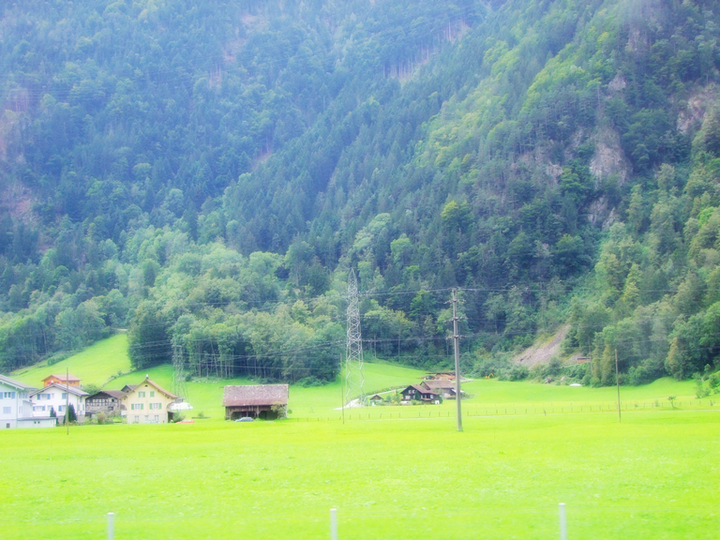 【瑞士风光摄影图片】在去琉森的路上风光旅游