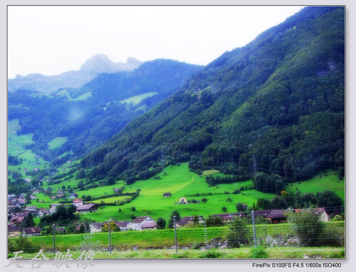 【瑞士风光摄影图片】在去琉森的路上风光旅游