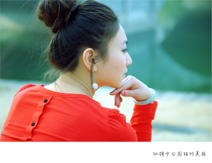 【【麦莎风雨摄影】红领巾公园相约美丽的女孩