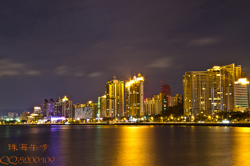 珠海情侣路上的风景