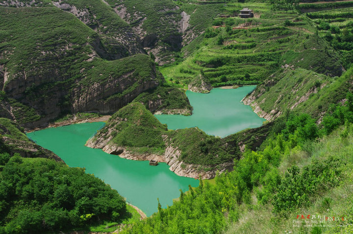 宝鸡峡水库,六川河风光