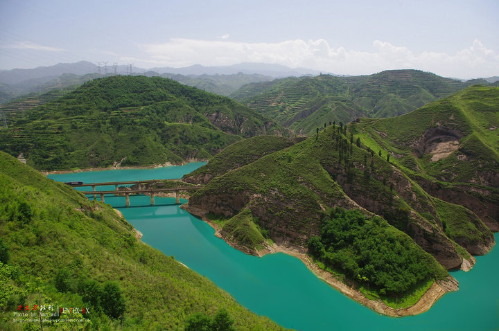 宝鸡峡水库,六川河风光