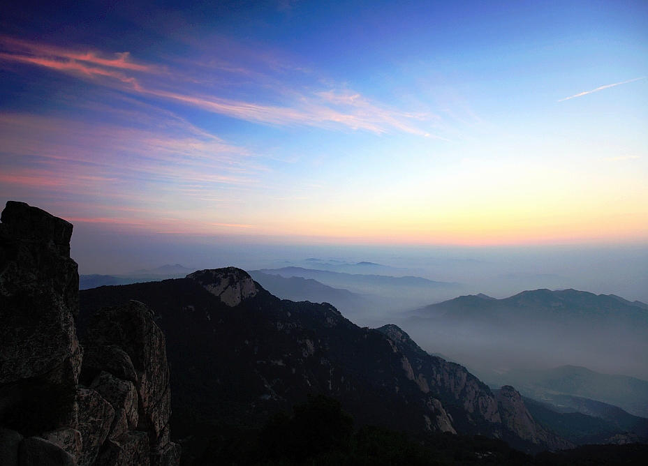 登泰山,观日出