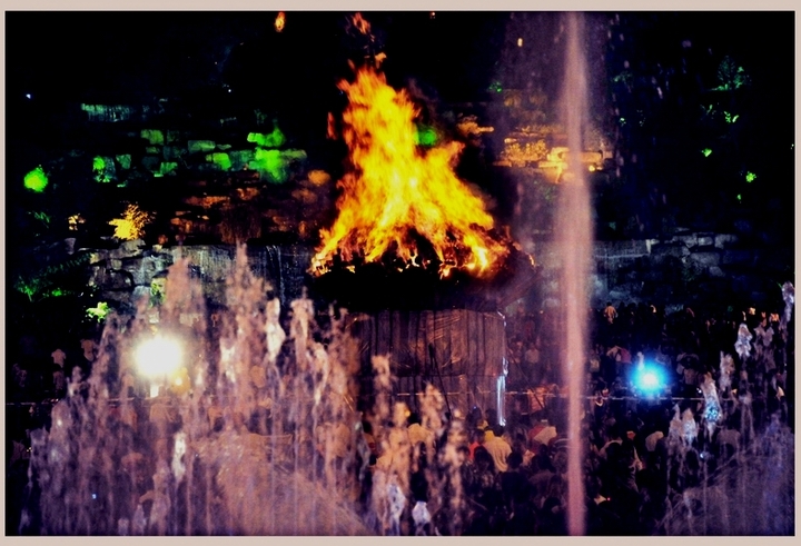 【火的旋律摄影图片】云南省新平县纪实摄影_