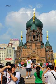 哈尔滨的教堂