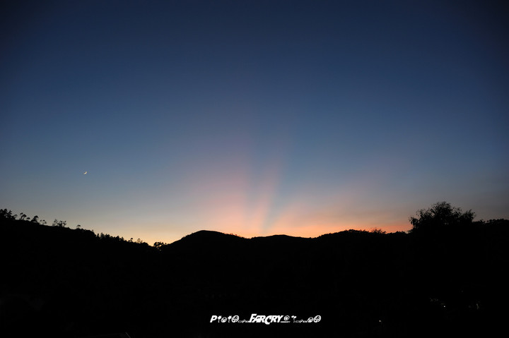 【[西江月夜 鼎湖山 西樵山 城市星空夜景]摄影