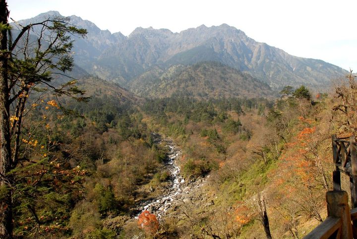 【秋色喇叭河摄影图片】雅安市天全县风光旅游