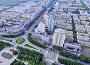 航拍新疆奎屯市。。。石广元摄影