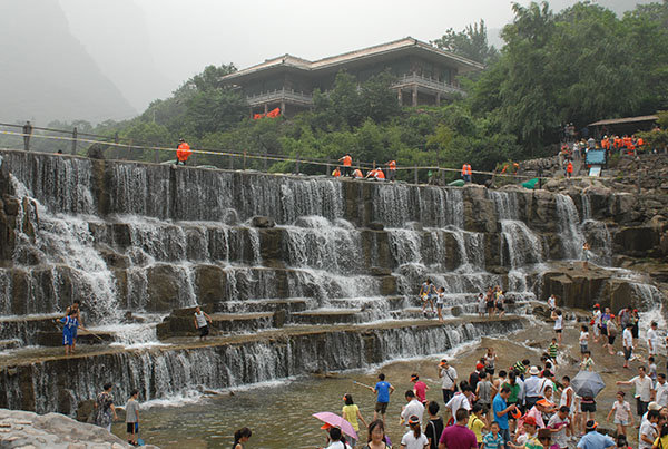 八里沟旅游风景照片实拍