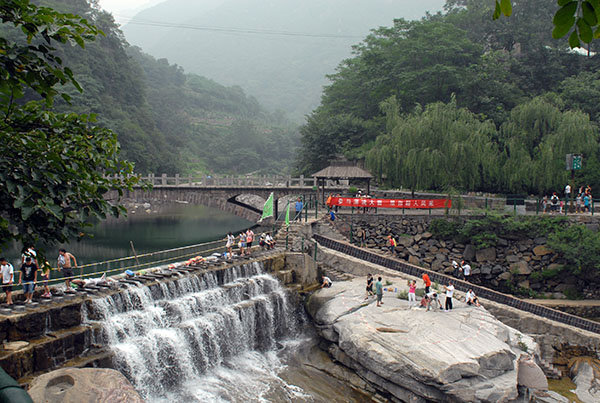 八里沟旅游风景照片实拍