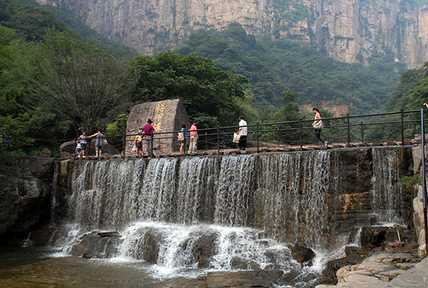 【八里沟旅游风景照片实拍摄影图片】河南辉县八里沟景区风光摄影