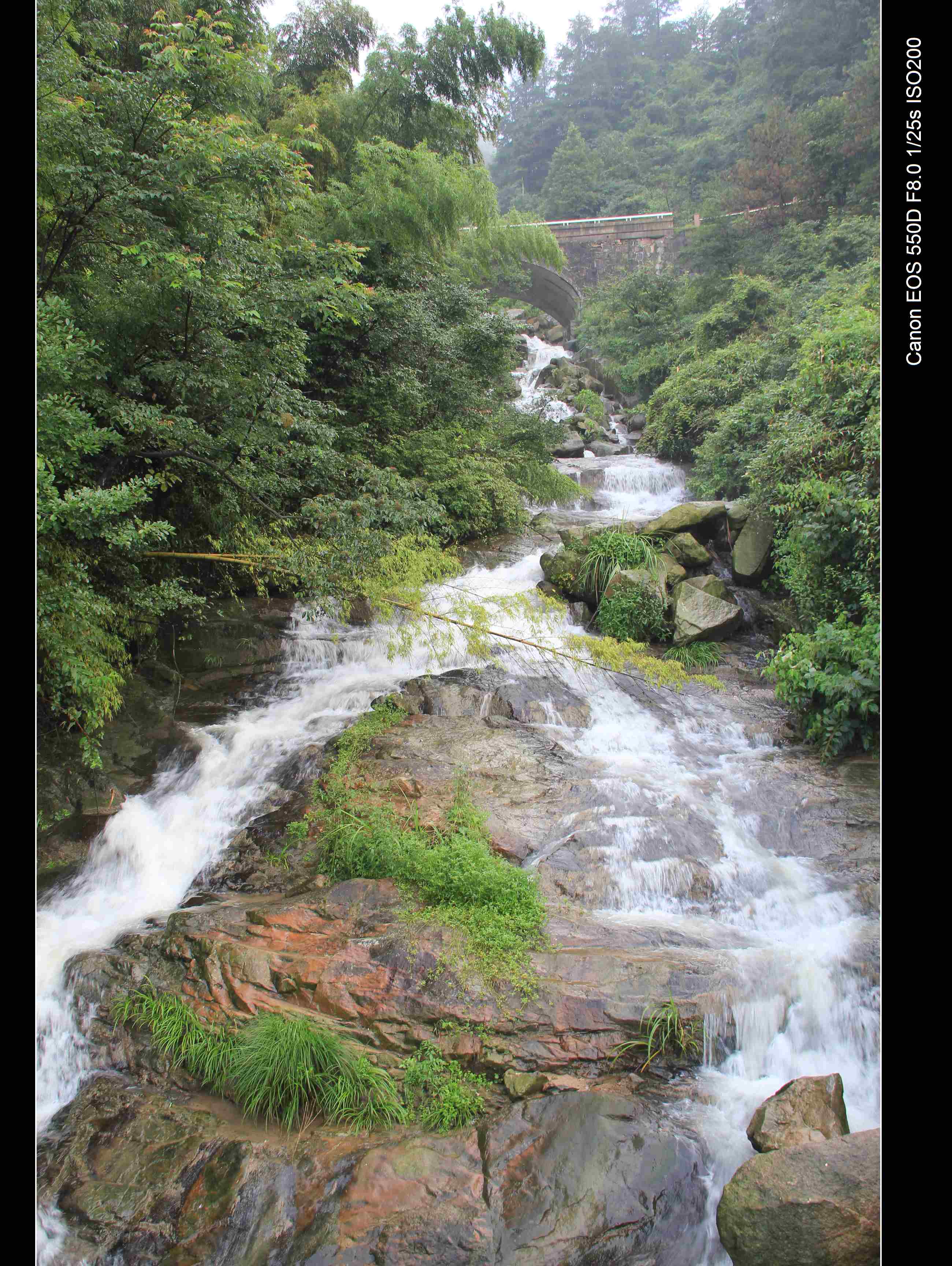 九华山五溪山色