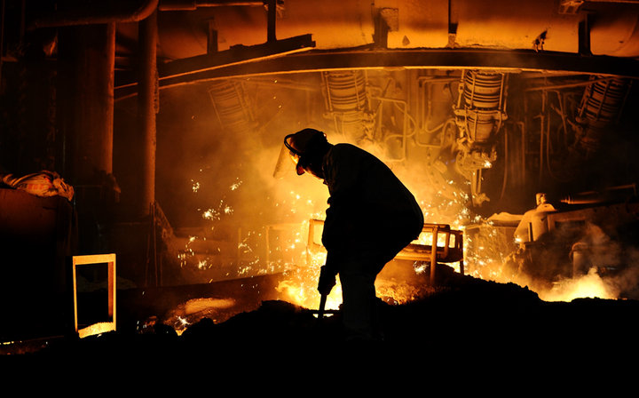 【咱们的工人有力量摄影图片】钢铁厂纪实摄影_太平洋