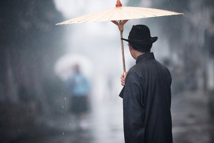 【戴望舒《雨巷》摄影图片】江油市人像摄影_色影映像