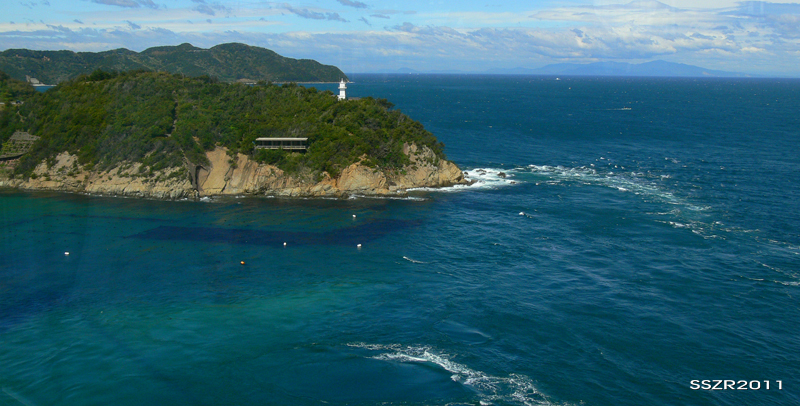 日本鸣门海峡大桥风光