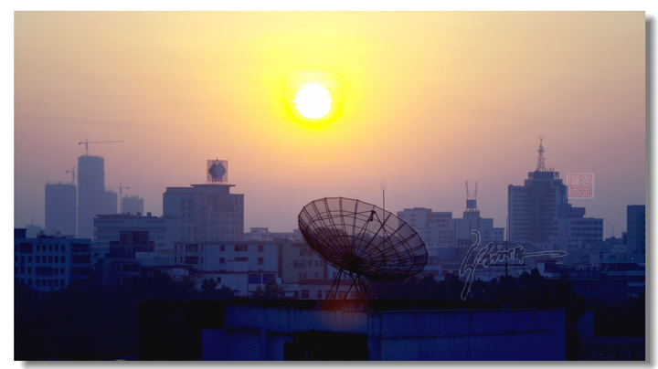 城市的早晨