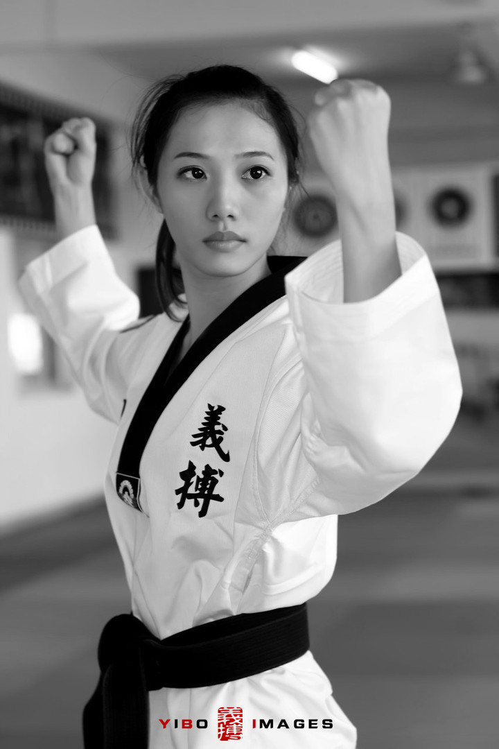 Taekwondo Girl摄影图片】漳州义搏跆拳道馆人