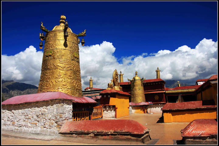 【大昭寺上层景观摄影图片】西藏拉萨市风光旅