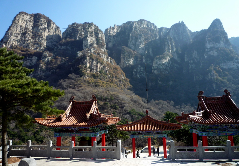 【山西五老峰摄影图片】永济五老峰风光摄影_华山松