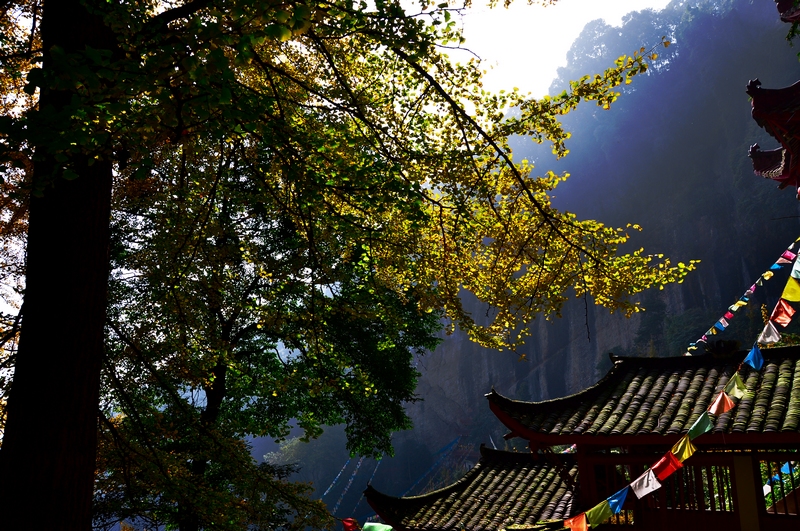成都市大邑白岩寺风景