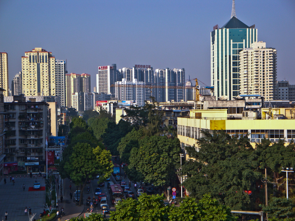 美丽的绿城南宁街景(2011年12月初拍摄)