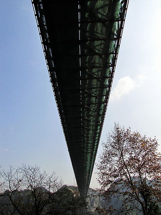 天桥--湖南湘西矮寨特大悬索桥