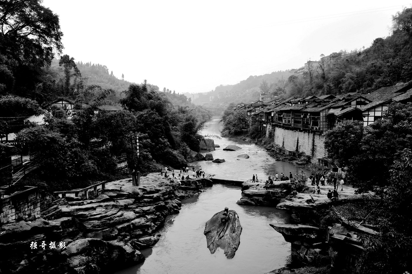 重庆中山古镇景象图片,图片,壁纸,自然风景-桌酷