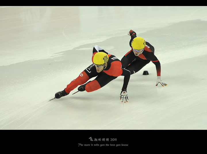 【世界杯---短道速滑大赛摄影图片】上海东方体