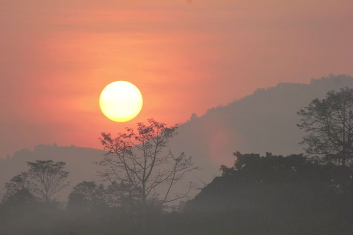 乡村的早晨