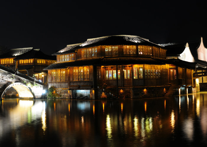 乌镇印象 西栅夜景