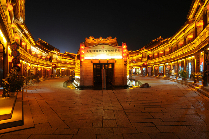 台儿庄夜景