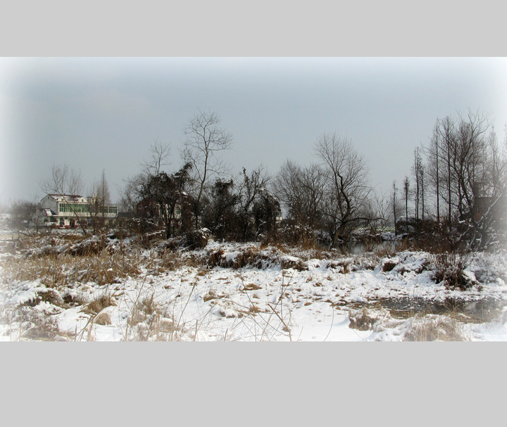 雪后 乡村小景