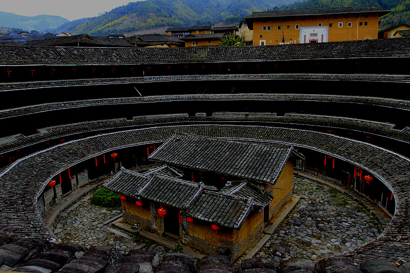 【福建土楼摄影图片】漳州南靖县,龙岩永定县风光摄影